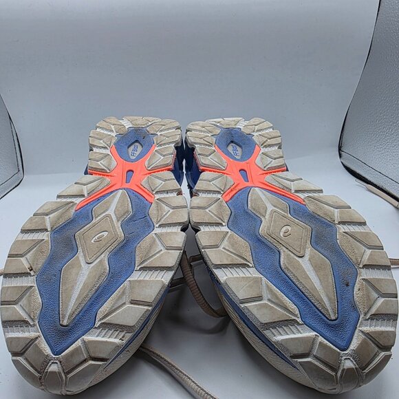 Asics Gel Quantum 360 7 Womens Size 8 White Blue Athletic Shoes Walking Outdoors - Picture 11 of 13